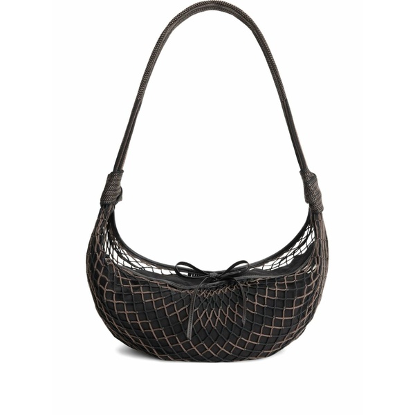 ルメール メンズ ショルダーバッグ 御徒面子 X filt croissant shoulder bag Black