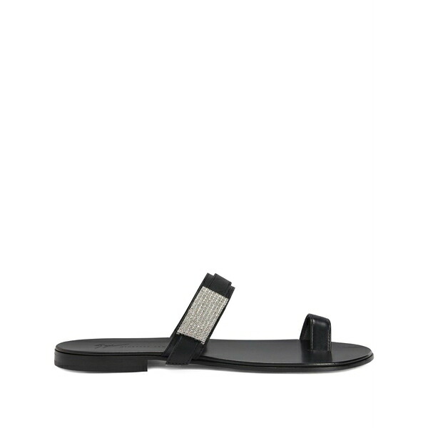 ジュゼッペザノッティ メンズ サンダル シューズ Flavien leather sandals Black