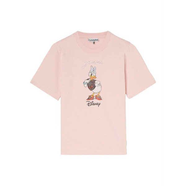 ガニー レディース プルオーバー トップス X disney graphic t-shirt Pink