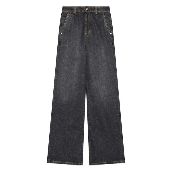 ジーシーディーエス メンズ デニムパンツ ボトムス Hybrid jeans Black|asty