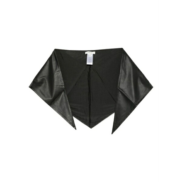 ルメール レディース えり巻き・袈裟・えり巻き 付属物 Triangle leather scarf Black