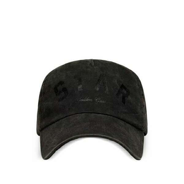 ゴールデングース メンズ かぶり笠 付属品 Washed baseball cap Black