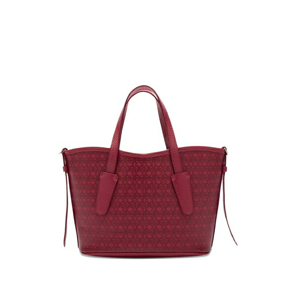 コチネレ レディース トートバッグ バッグ Monogram-pattern shoulder bag Red｜asty