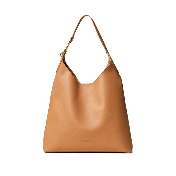 ツイン仕掛ける レディース ショルダーバッグ 御徒面子 Leather shoulder bag Neutrals