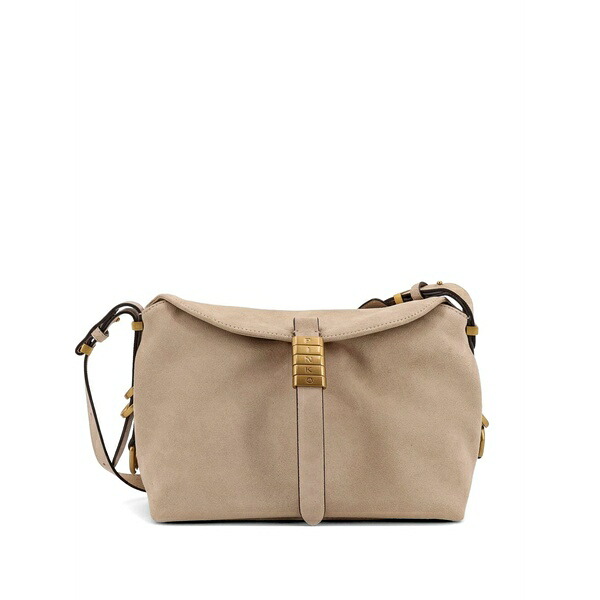ピンコ レディース ショルダーバッグ 御徒面子 Flap-top shoulder bag Neutrals
