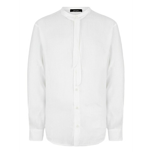ディースクエアード メンズ シャツ トップス Long-sleeve shirt White|asty