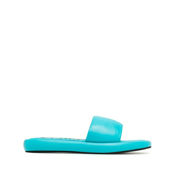 センソー レディース サンダル シューズ Bentley leather sliders Blue｜asty