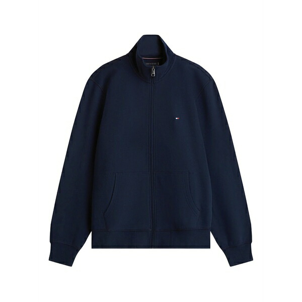 トミー ヒルフィガー メンズ カーディガン アウター Zip cardigan Blue｜asty