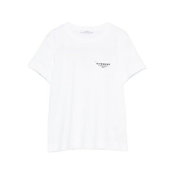 ジバンシー レディース プルオーバー トップス Logo-print t-shirt White