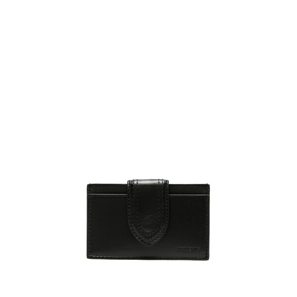 ジャクエムス レディース 紙入れ 付属品 Le porte-carte bambino card holder Black