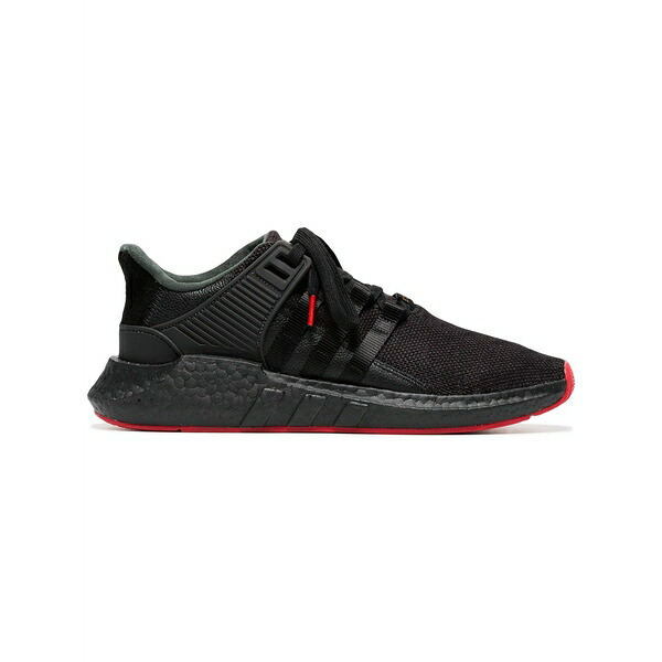 アディダス メンズ スニーカー シューズ Black eqt support 93/17 sneakers Black