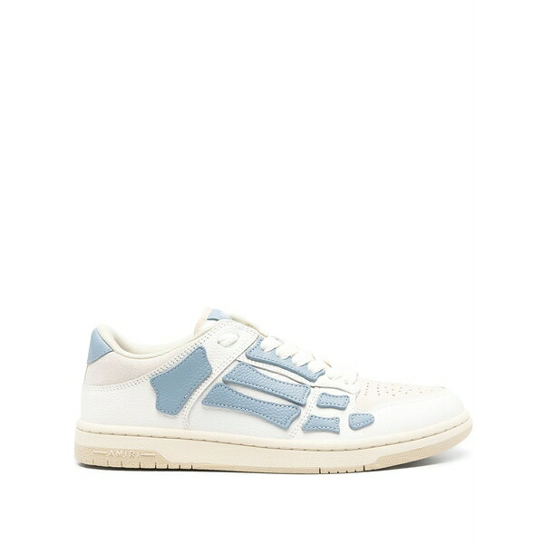 アミリ メンズ スニーカー シューズ Skel sneakers White