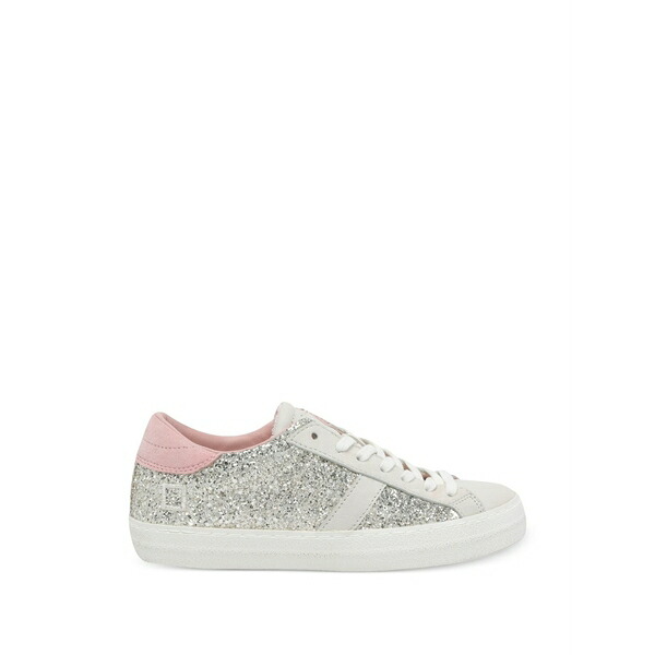 デイト レディース スニーカー シューズ Hill low glitter sneakers Silver
