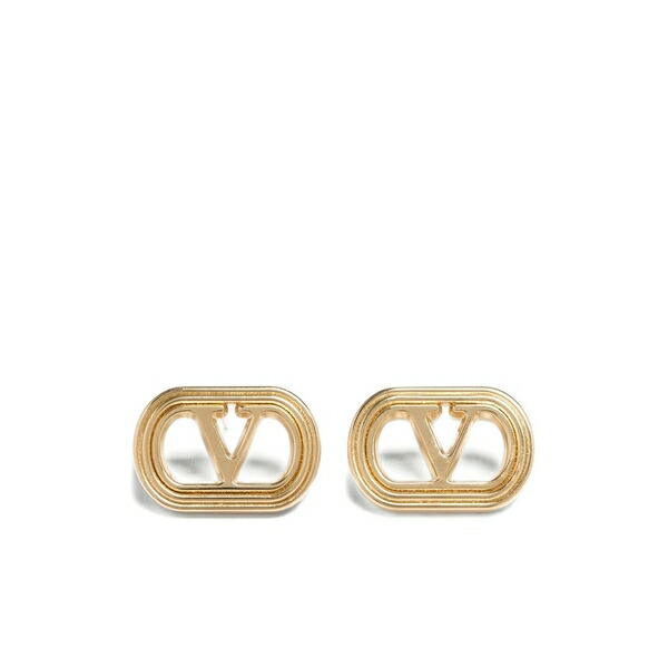 ヴァレンティノ ガラヴァーニ レディース ピアス&イヤリング アクセサリー Ovalette polish-finish earrings Gold|asty