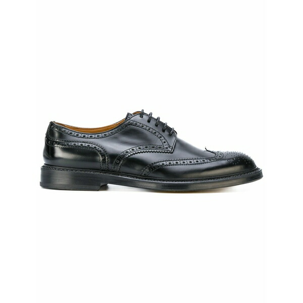 ドンカルズ メンズ 御召しものシューズ シューズ Lace-up brogues Black