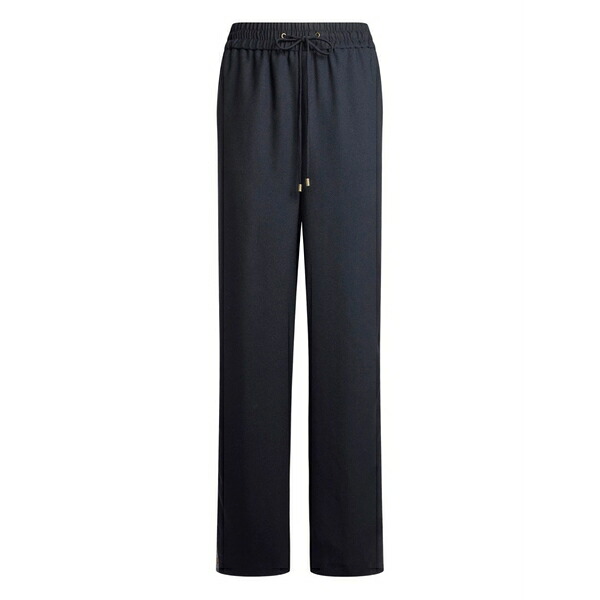 エトロ レディース カジュアルパンツ ボトムス Drawstring wide-leg trousers Blue｜asty
