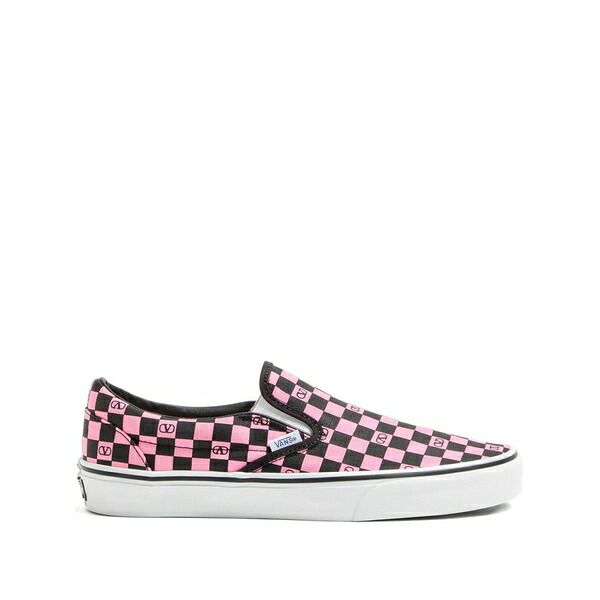 ヴァレンティノ ガラヴァーニ メンズ スニーカー シューズ X vans authentic checkerboard sneakers Pink｜asty
