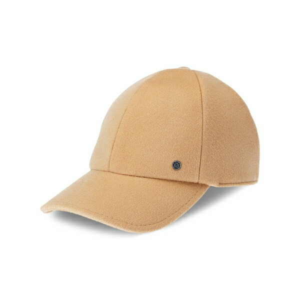 メゾンミッシェル  レディース かぶり笠 添え物 Tiger logo-plaque felt cap Brown