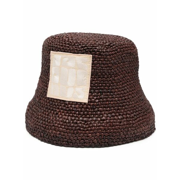 ジャクエムス レディース 帽子 アクセサリー Le bob ficiu bucket hat Brown｜asty