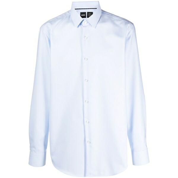 雇い主 メンズ プルオーバー トップス Classic button-up shirt Blue