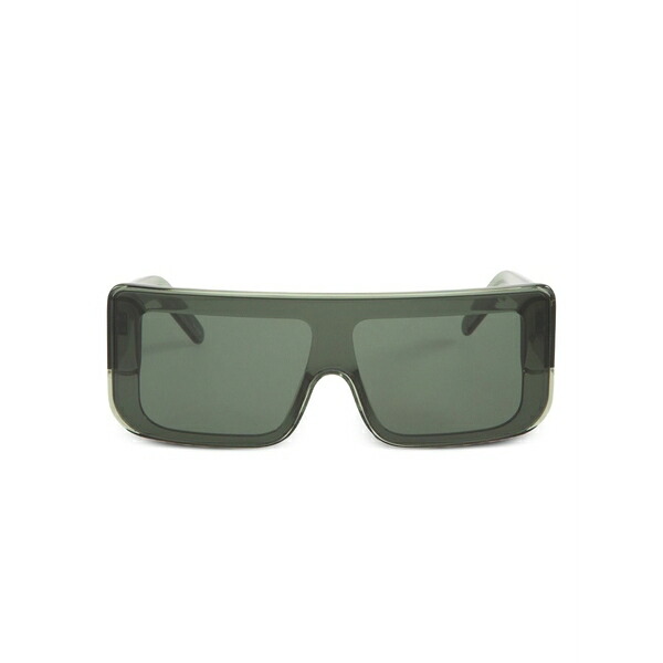 リックオウエンス メンズ サングラス・アイウェア アクセサリー Documenta d-frame sunglasses Green|asty