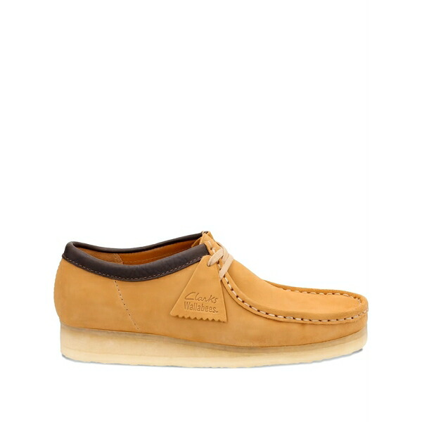 クラークス メンズ ブーツ シューズ Lace-up wallabee boots Neutrals