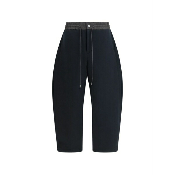 サカイ メンズ カジュアルパンツ ボトムス Drawstring-fastening trousers Blue|asty
