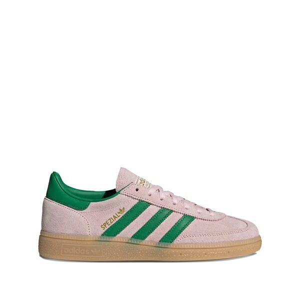 アディダス レディース スニーカー シューズ Handball spezial three-stripe sneakers Pink|asty