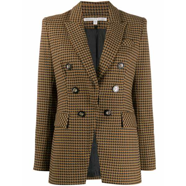 ヴェロニカ ベアード レディース ジャケット＆ブルゾン アウター Double breasted blazer Brown｜asty