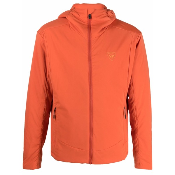 ロシニョール メンズ ジャケット＆ブルゾン アウター Opside hooded jacket Orange｜asty