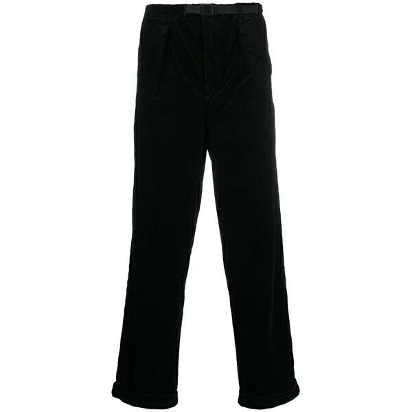 ラルフローレン メンズ カジュアルパンツ ボトムス Straight-leg cotton trousers Black|asty