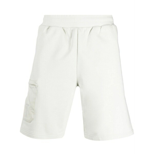 アコールドウォール メンズ カジュアルパンツ ボトムス Embroidered logo track shorts Neutrals|asty