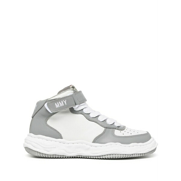 ミハラヤスヒロ メンズ スニーカー シューズ Wayne high-top sneakers  White