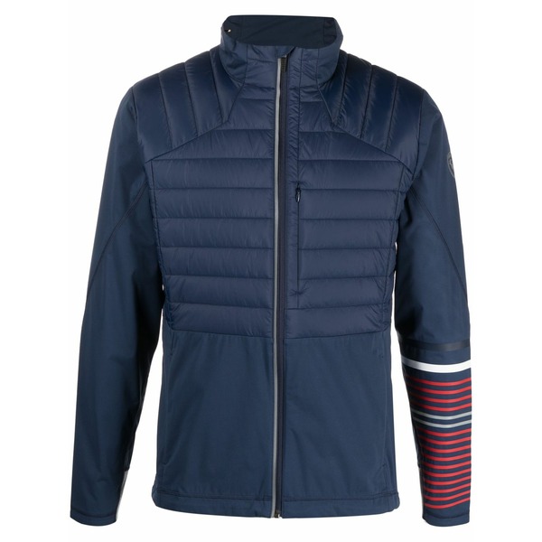 ロシニョール メンズ 上衣＆上衣 アウター Poursuite panelled jacket Blue