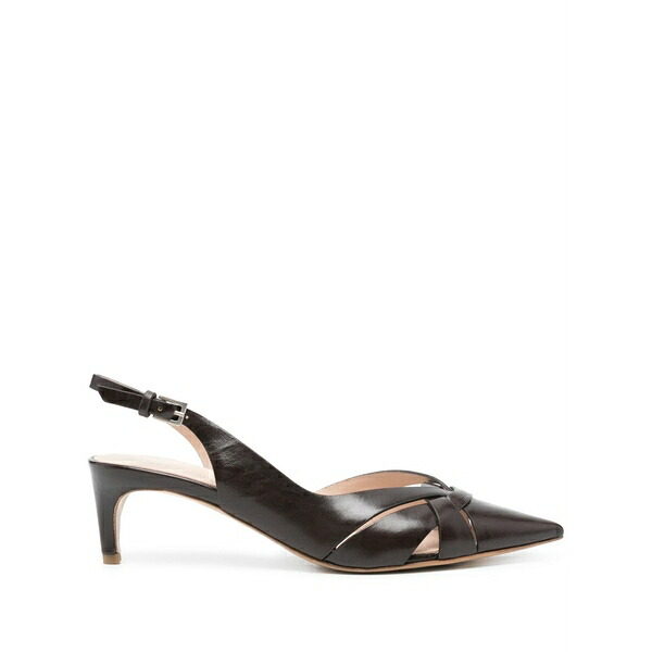 デル カルロ レディース パンプス シューズ 50粍 paris pumps Brown