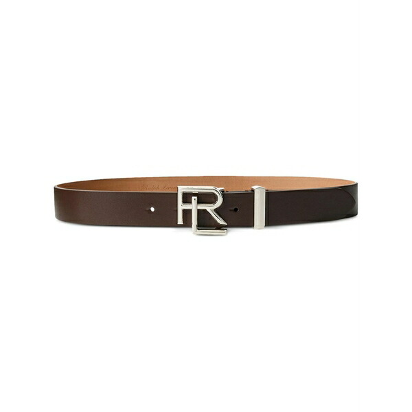 ラルフローレン レディース 三尺帯 付属物 Rl leather belt Brown