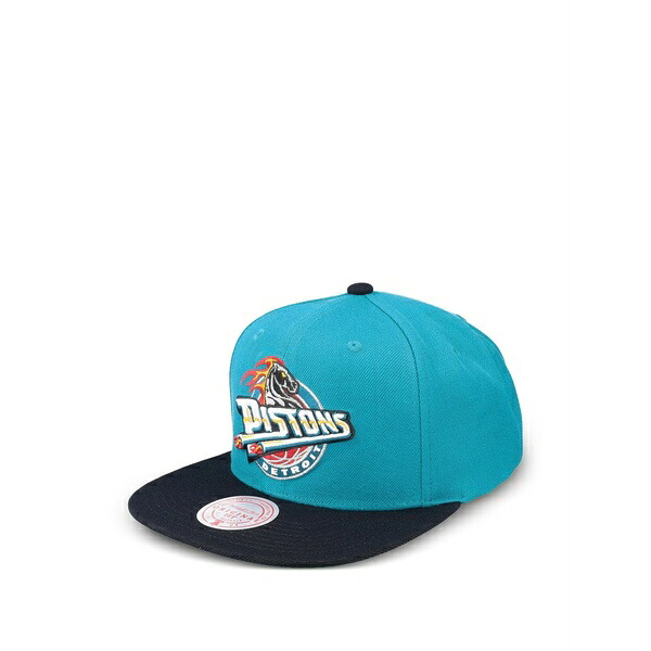 ミッチェル&ネス メンズ 帽子 アクセサリー X nba detroit pistons hardwood cap Blue｜asty