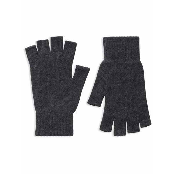 プリングル オブ スコットランド メンズ グローブ 付属物 Fingerless cashmere gloves Grey