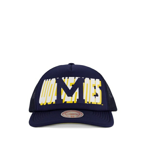 ミッチェル&ネス メンズ 帽子 アクセサリー Billboard trucker snapback cap Blue｜asty 9,840円
