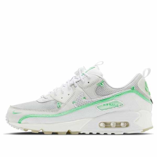 Nike ナイキ メンズ スニーカー  【Nike Air Max 90 \u0027Sail Neon Green\u0027 CZ9078-010】  大いさ US_5.5(23.5糎) 靴-スニーカー