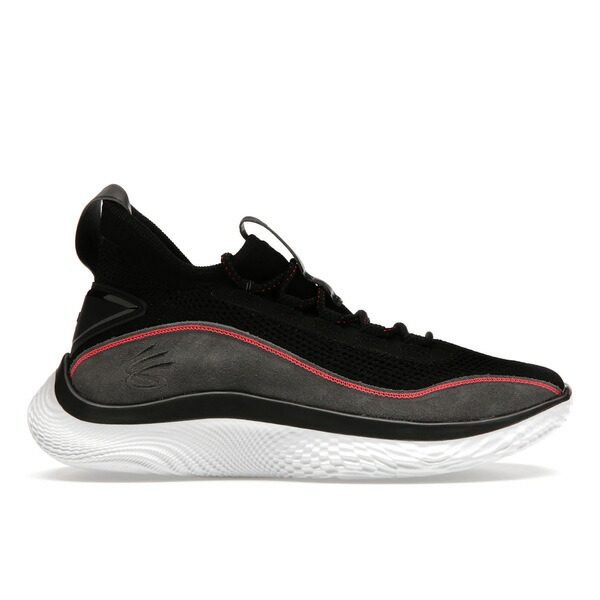 Under Armour アンダーアーマー メンズ スニーカー  【Under Armour Curry Flow 8 Flow Suede】  大きさ US_7.5(25.5糎) Black/Grey
