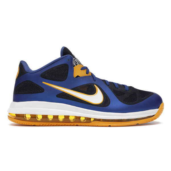 Nike ナイキ メンズ スニーカー 【Nike LeBron 9 Low Entourage】 サイズ US_9.5(27.5cm) Game Royal/University Gold-Midnight Navy｜asty