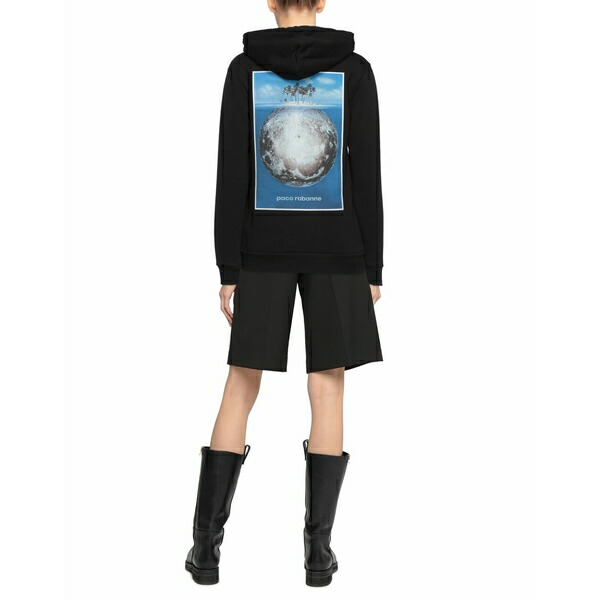 大好き パコ ラバンヌ PACO RABANNE レディース パーカー スウェットシャツ アウター Sweatshirts Black  whitesforracialequity.org