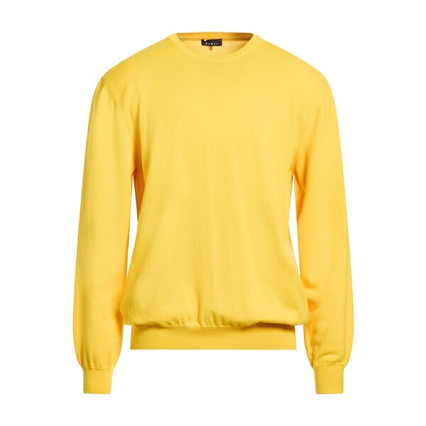 【貨物輸送無料】 アンドレア フェンツィ メンズ 編み物\u0026プルオーバー アウター Sweaters Yellow