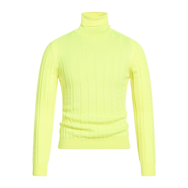 【送料無料】 ファブリツィオ デル カルロ メンズ ニット&セーター アウター Turtlenecks Yellow