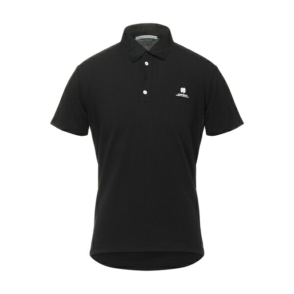 【送料無料】 ダニエレ アレッサンドリー二 メンズ Tシャツ トップス Polo shirts Black