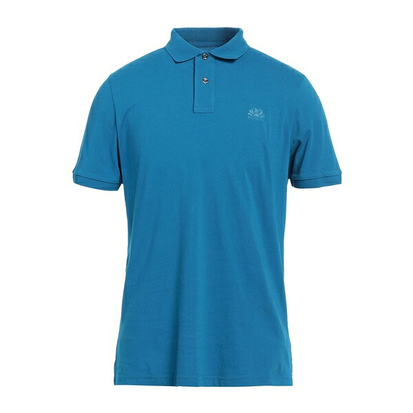 【送料無料】 サンデッキ メンズ Tシャツ トップス Polo shirts Azure