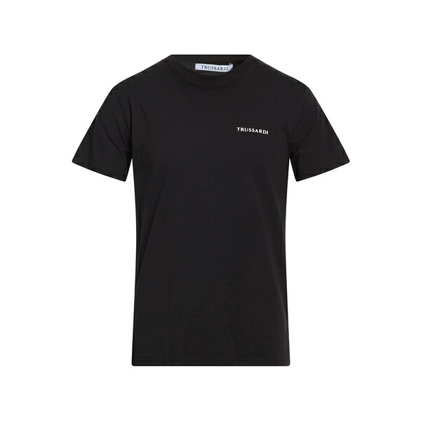 【送料無料】 トラサルディ メンズ Tシャツ トップス T-shirts Black