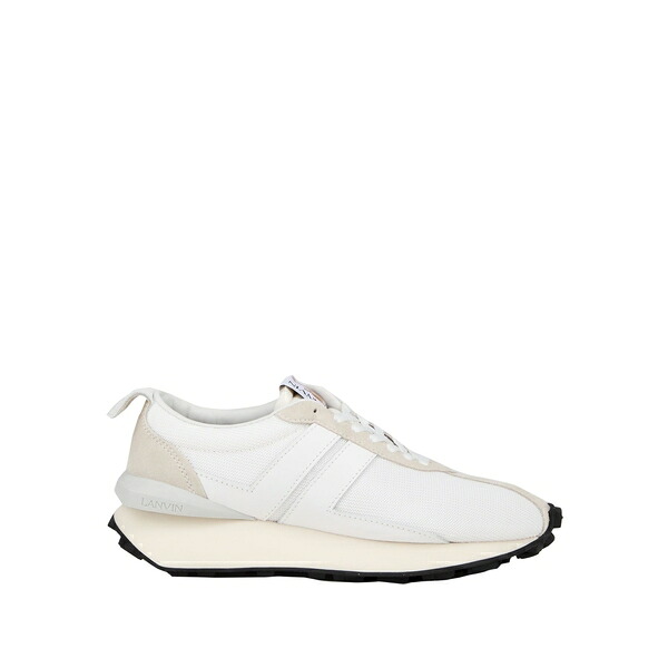 【貨物輸送無料】 ランバン メンズ スニーカー シューズ Sneakers White