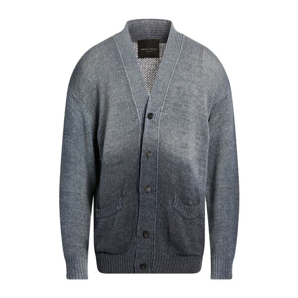 【送料無料】 ロベルトコリーナ メンズ カーディガン アウター Cardigans Blue｜asty